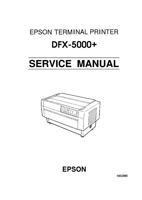 Epson DFX-5000+ Printer Driver: Installation and Troubleshooting Guide